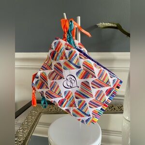 Brighton Multicolor Jewelry Dustbag- Lot of 4
